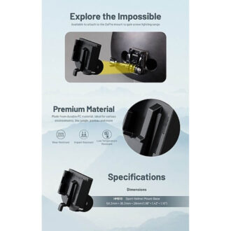 מתאם פנס לקסדת ספורט לפנסים NU21 ו-NU25 של Nitecore מתאם פנס לקסדת ספורט לפנסים NU21 ו-NU25 של Nitecore