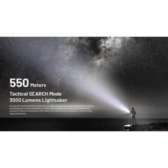 פנס חזק המאיר למרחקים, 5000 לומן, למרחק 550 מ’ – Nitecore פנס חזק המאיר למרחקים, 5000 לומן, למרחק 550 מ’ – Nitecore