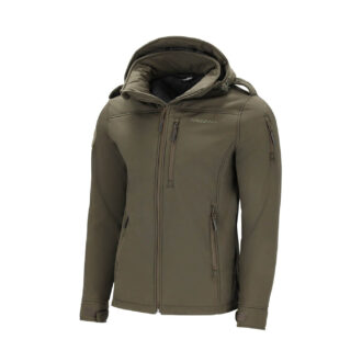 מעיל סופטשל Cliff – ירוק חגור מעיל סופטשל Cliff – ירוק חגור