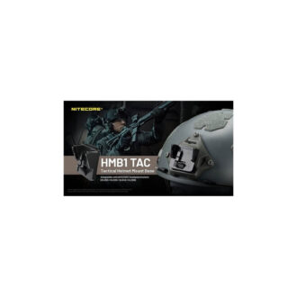 מתאם לפנס לקסדה טקטית לפנסים NU30 ו-NU31 של Nitecore מתאם לפנס לקסדה טקטית לפנסים NU30 ו-NU31 של Nitecore