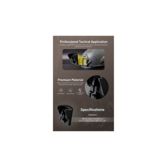 מתאם לפנס לקסדה טקטית לפנסים NU30 ו-NU31 של Nitecore מתאם לפנס לקסדה טקטית לפנסים NU30 ו-NU31 של Nitecore