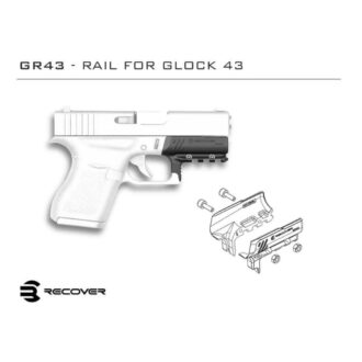 מתאם מסילה לגלוק 43X 43 48 לאקדח ללא מסילה – Recover Tactical מתאם מסילה לגלוק 43X 43 48 לאקדח ללא מסילה – Recover Tactical