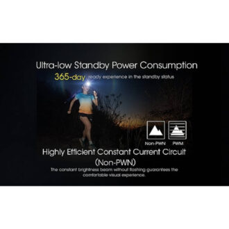 פנס ראש קל משקל ונטען, 1400 לומן – Nitecore פנס ראש קל משקל ונטען, 1400 לומן – Nitecore