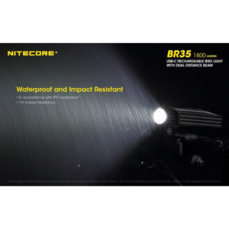 פנס אופניים נטען 1800 לומן – Nitecore פנס אופניים נטען 1800 לומן – Nitecore
