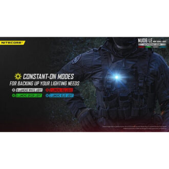 פנס איתות משטרתי לביש / סימון כוחות – Nitecore פנס איתות משטרתי לביש / סימון כוחות – Nitecore