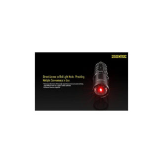 פנס יראור מקוצר לנשק, 920 לומן, 190 מטר – Nitecore פנס יראור מקוצר לנשק, 920 לומן, 190 מטר – Nitecore