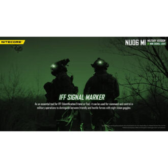 פנס איתות צבאי סימון טקטי עם אינפרה אדום IR לאמצעי ראיית לילה – Nitecore פנס איתות צבאי סימון טקטי עם אינפרה אדום IR לאמצעי ראיית לילה – Nitecore