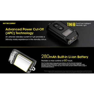 פנס כיס נטען 500 לומן – Nitecore פנס כיס נטען 500 לומן – Nitecore