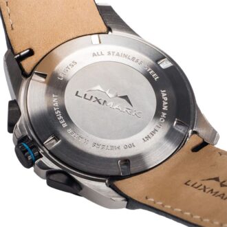 שעון רצועת עור לגבר גב שעון רצועת עור לגבר גב