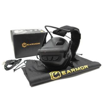 אוזניות מגן טקטיות לירי דגם M31Plus מתאימות למטווח – EARMOR אוזניות מגן טקטיות לירי דגם M31Plus מתאימות למטווח – EARMOR
