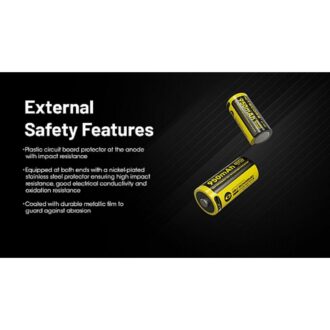 סוללת ליתיום CR123A 16340 עם טעינת USB-C של Nitecore סוללת ליתיום CR123A 16340 עם טעינת USB-C של Nitecore