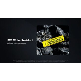 סוללת ליתיום חזקה נטענת 18650 4000mAh של Nitecore סוללת ליתיום חזקה נטענת 18650 4000mAh של Nitecore