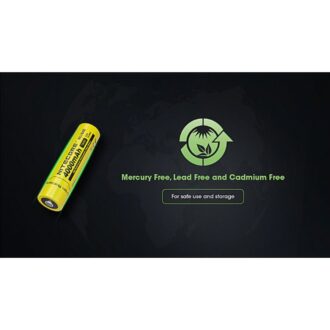 סוללת ליתיום חזקה נטענת 18650 4000mAh של Nitecore סוללת ליתיום חזקה נטענת 18650 4000mAh של Nitecore
