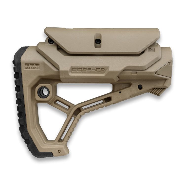 קת משולשת עם תומך לחי חאקי