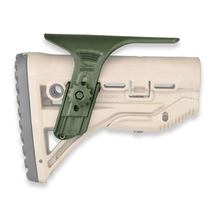 תומך לחי מתכוונן, עד 3 ס”מ הגבהה – FAB DEFENSE ירוק