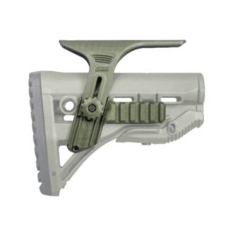 תומך לחי עם מסילה לקת, מתכוונן ומגביה – FAB Defense GSPCP ירוק תומך לחי עם מסילה לקת, מתכוונן ומגביה – FAB Defense GSPCP ירוק