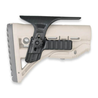 תומך לחי עם מסילה לקת, מתכוונן ומגביה – FAB Defense – שחור תומך לחי עם מסילה לקת, מתכוונן ומגביה – FAB Defense – שחור