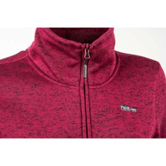ג’קט פליז בורדו WOLVERINE צווארון ג’קט פליז בורדו WOLVERINE צווארון