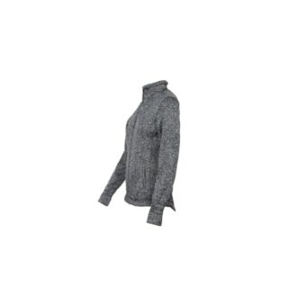 ג’קט פליז שחור מלאנג ג’קט פליז שחור מלאנג