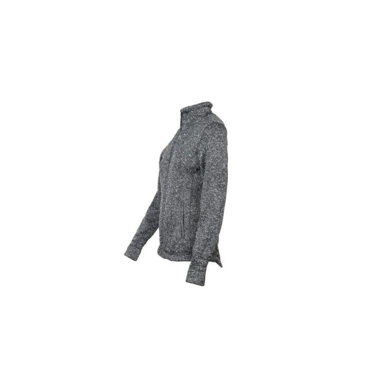 ג’קט פליז שחור מלאנג