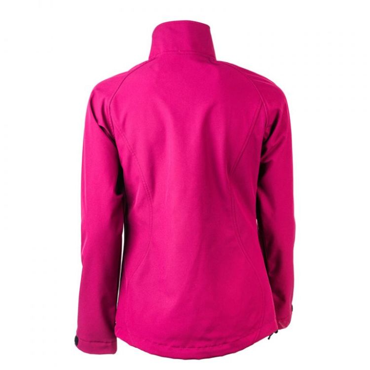 ג׳קט סופטשל נשים בורדו גב