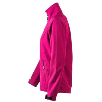 ג׳קט סופטשל נשים בורדו צד ג׳קט סופטשל נשים בורדו צד