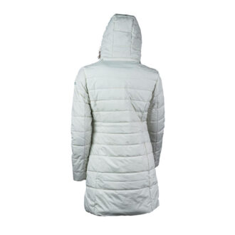 מעיל פוך נשים לבן גב מעיל פוך נשים לבן גב