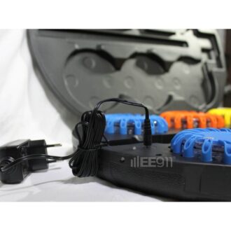 ערכת מהבהבים למחסום – 6 יחידות + מזוודה נטענת ערכת מהבהבים למחסום – 6 יחידות + מזוודה נטענת