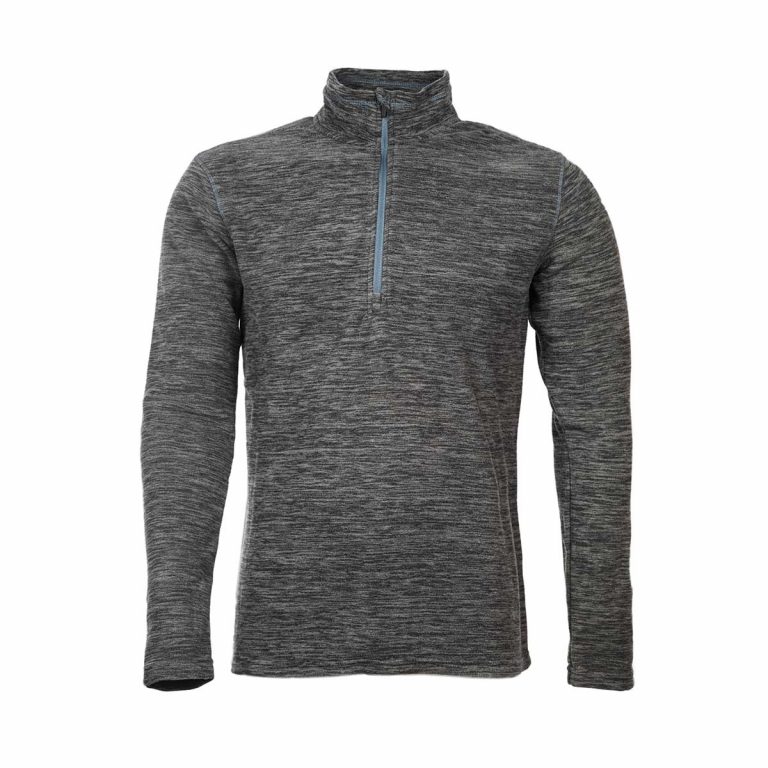 חולצה אפור מלאנג’ לגברים