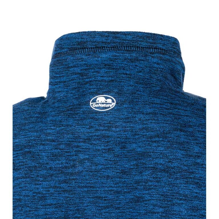 חולצה ניווי מלאנג’ לגברים צווארון אחורי