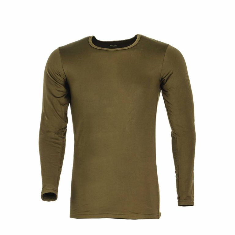 חולצה תרמית לגברים – זית