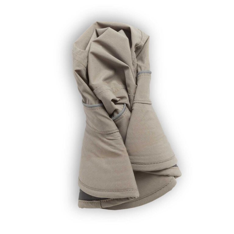 כובע אפור חום מקופל