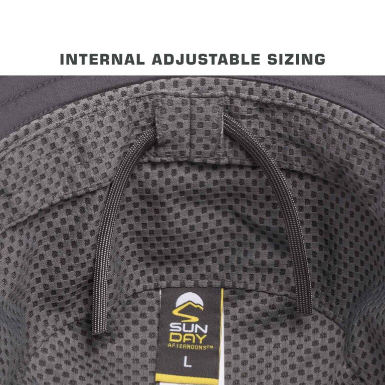 כובע אפור כהה במבט מלמעלה