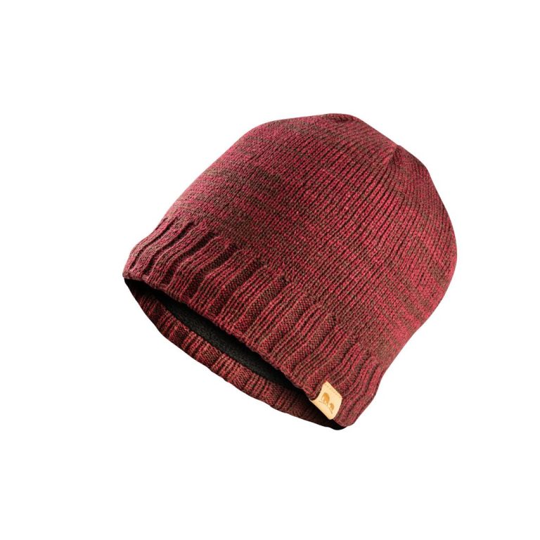 כובע חורף בורדו