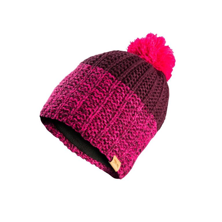 כובע צמר בורדו