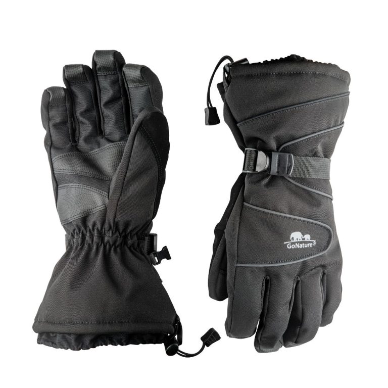 כפפות צבע שחור