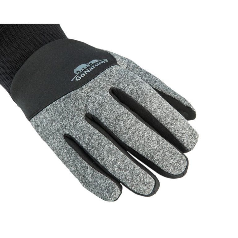 כפפת סופטשל אפור מלאנג’ ימין