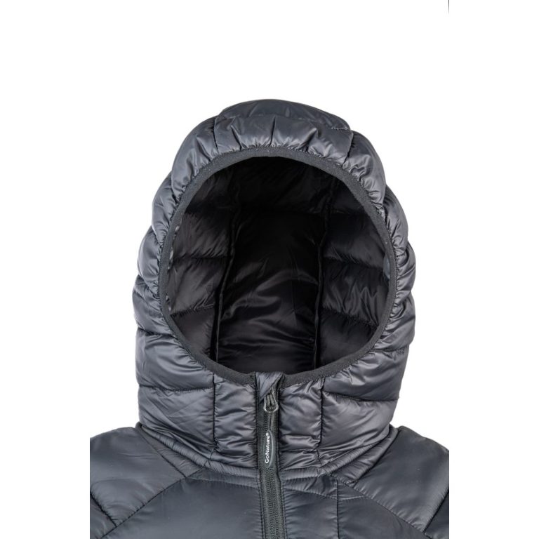 מעיל פוך סינטטי כובע