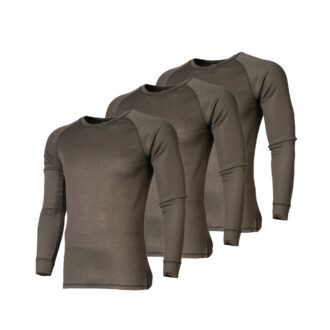 שלוש חולצות תרמיות זית קדימה שלוש חולצות תרמיות זית קדימה