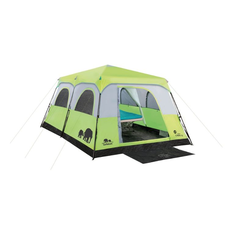 אוהל גדול לקמפינג, מתאים ל-10 אנשים, עם מחיצה מבט מקדימה(1)