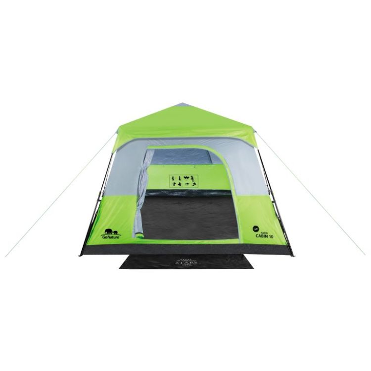 אוהל גדול לקמפינג, מתאים ל-10 אנשים, עם מחיצה(2)