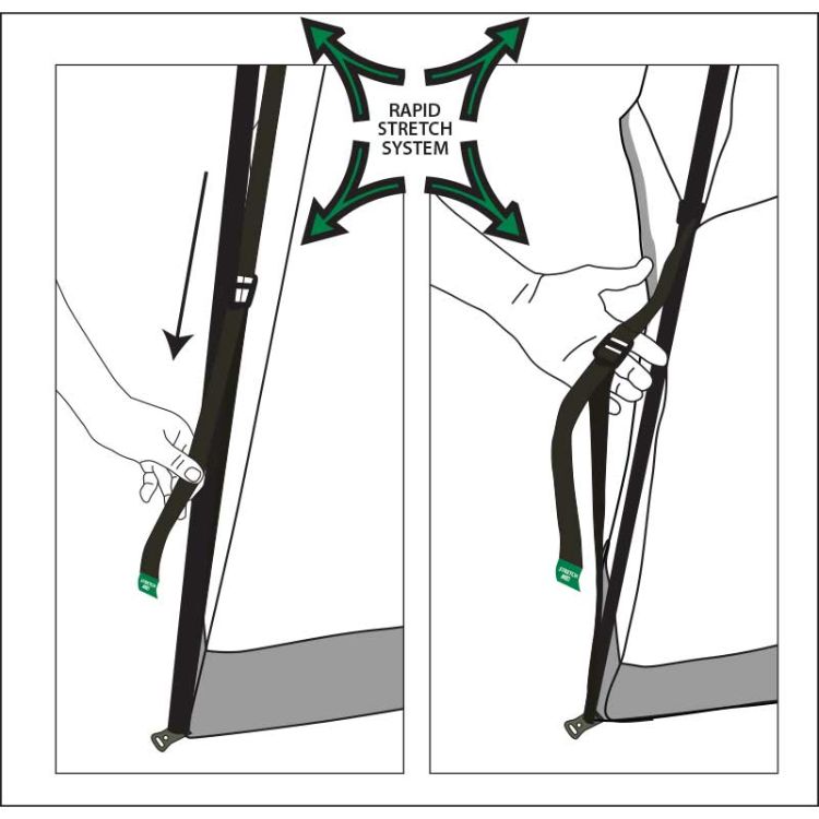 אוהל גו נייצ’ר לקמפינג ל-6 אנשים – הוראות