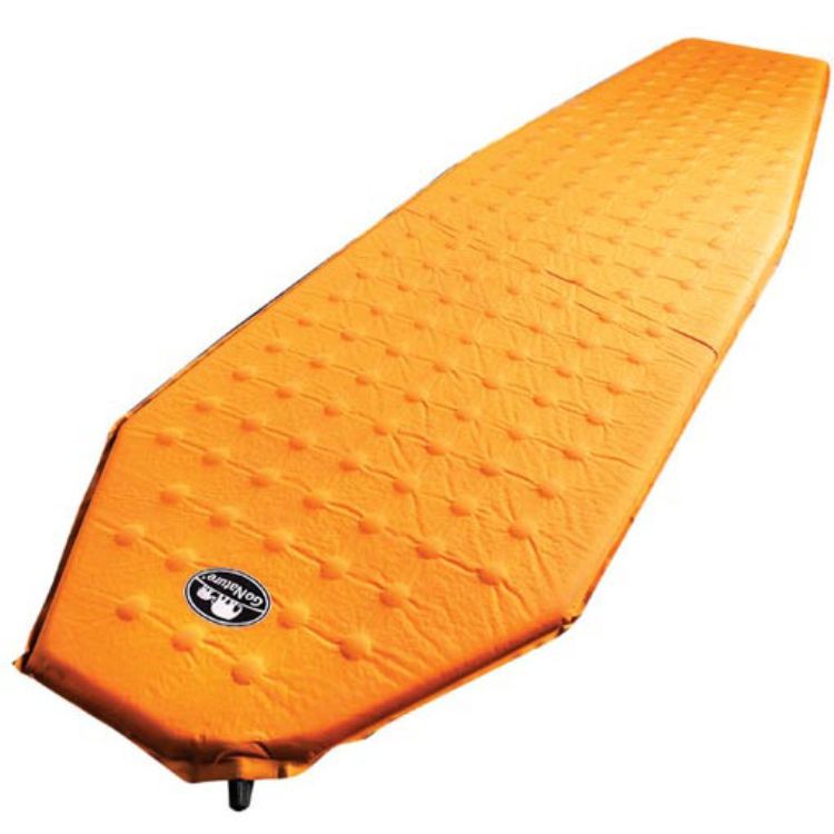 מזרן מתנפח מעצמו, במבנה מומיה לתרמילאים