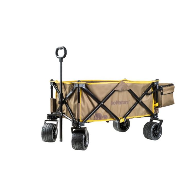 עגלת חוף וקמפינג גלגל שטח רחב עם ציידנית(1)