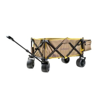 עגלת חוף וקמפינג גלגל שטח רחב עם ציידנית(2) עגלת חוף וקמפינג גלגל שטח רחב עם ציידנית(2)