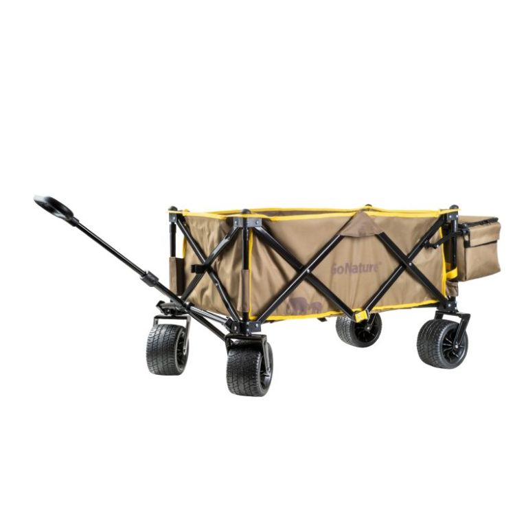 עגלת חוף וקמפינג גלגל שטח רחב עם ציידנית(2)