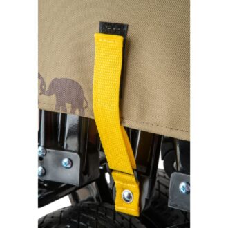 עגלת חוף וקמפינג גלגל שטח רחב עם ציידנית(7) עגלת חוף וקמפינג גלגל שטח רחב עם ציידנית(7)