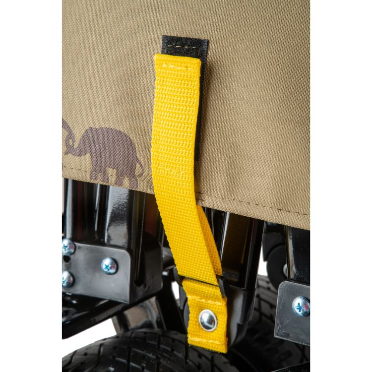 עגלת חוף וקמפינג גלגל שטח רחב עם ציידנית(7)