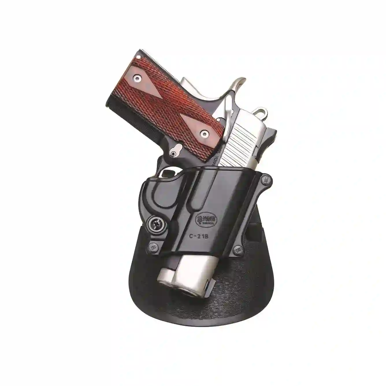 נרתיק חיצוני לקולט 1911 וקימבר 1911 ללא מסילות, ליד ימין – FOBUS C-21B