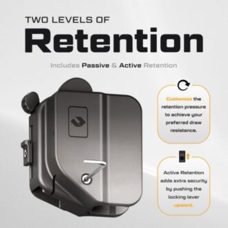 נרתיק שליפה קדמית מהירה לזיג P320 עם משתיק כוונת, למשתמשי ימין ושמאל(2) נרתיק שליפה קדמית מהירה לזיג P320 עם משתיק כוונת, למשתמשי ימין ושמאל(2)